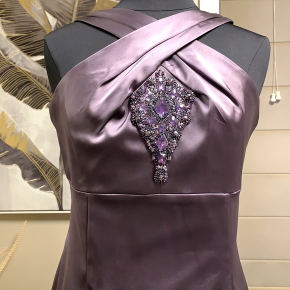 David Meister Beaded Cocktail Dress - Picture 3 of 16